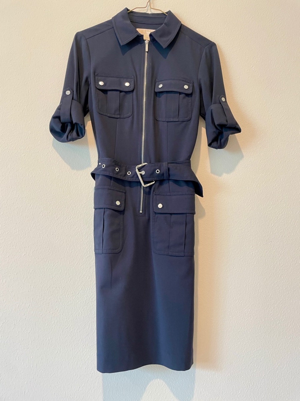 MICHAEL Michael Kors Size XS Casual Dress new with tags Navy